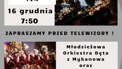 Młodzieżowa Orkiestra Dęta oraz Mażoretki Presto w TVN !